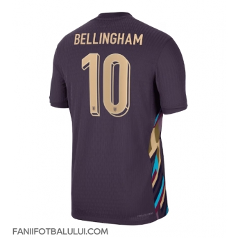 Anglia Jude Bellingham #10 Tricou Fotbal Replică European 2024 Barbati Deplasare